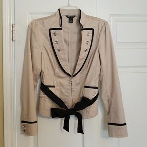White House Black Market Military Jacket